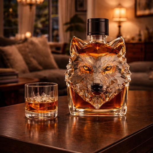 Whiskyflaske - Ulv Utgave