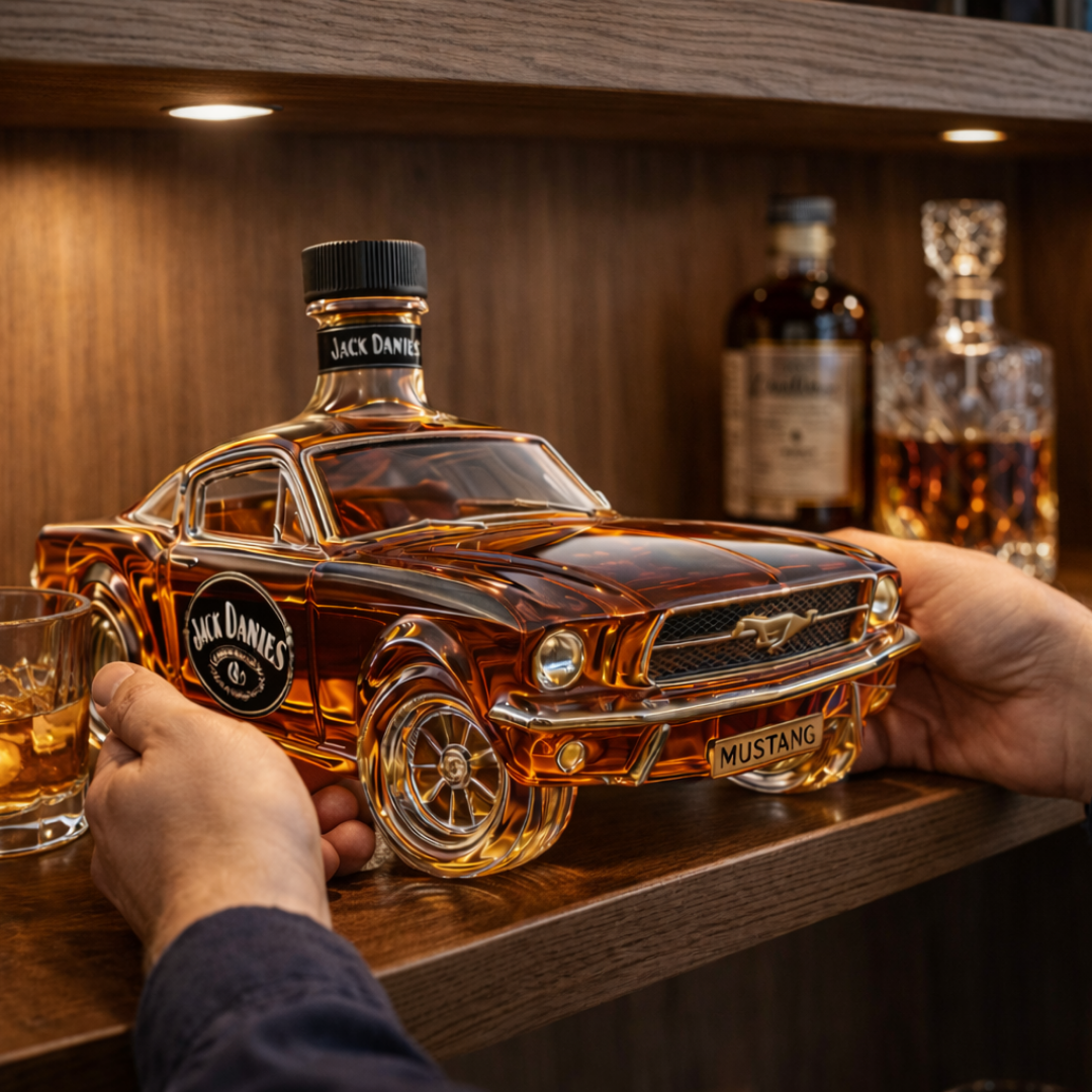 Whiskyflaske - Mustang Edition