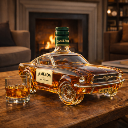 Whisky Flaske - Mustang Utgave