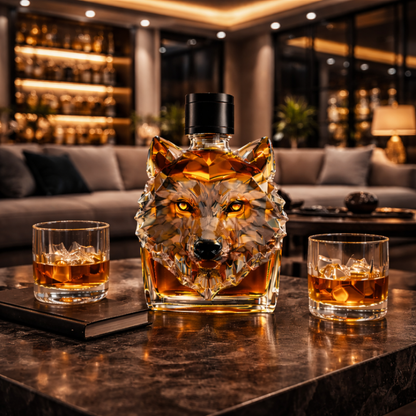 Whiskyflaske - Ulv Utgave