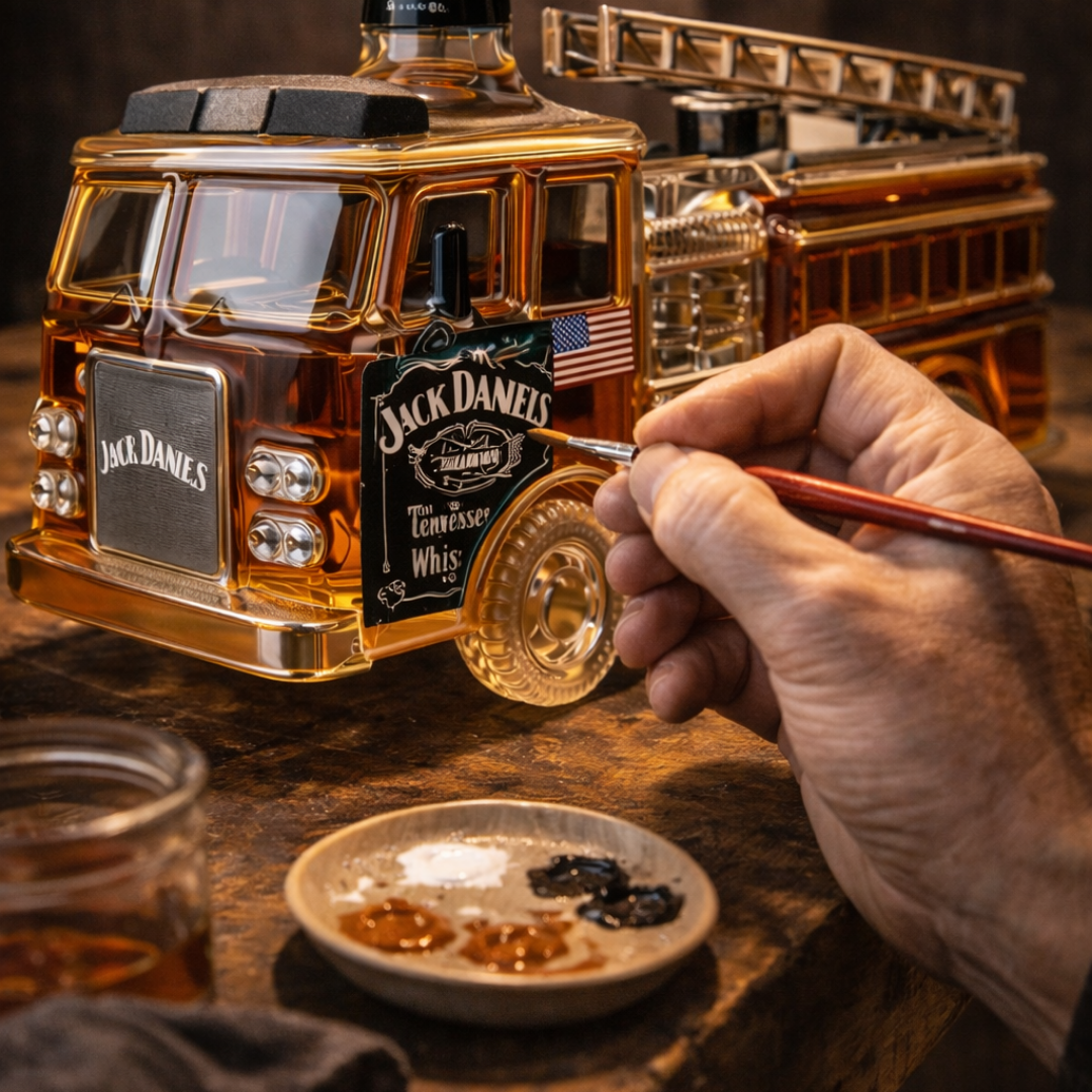 Jack Daniel's Whiskyflaske - Brannmanns Utgave
