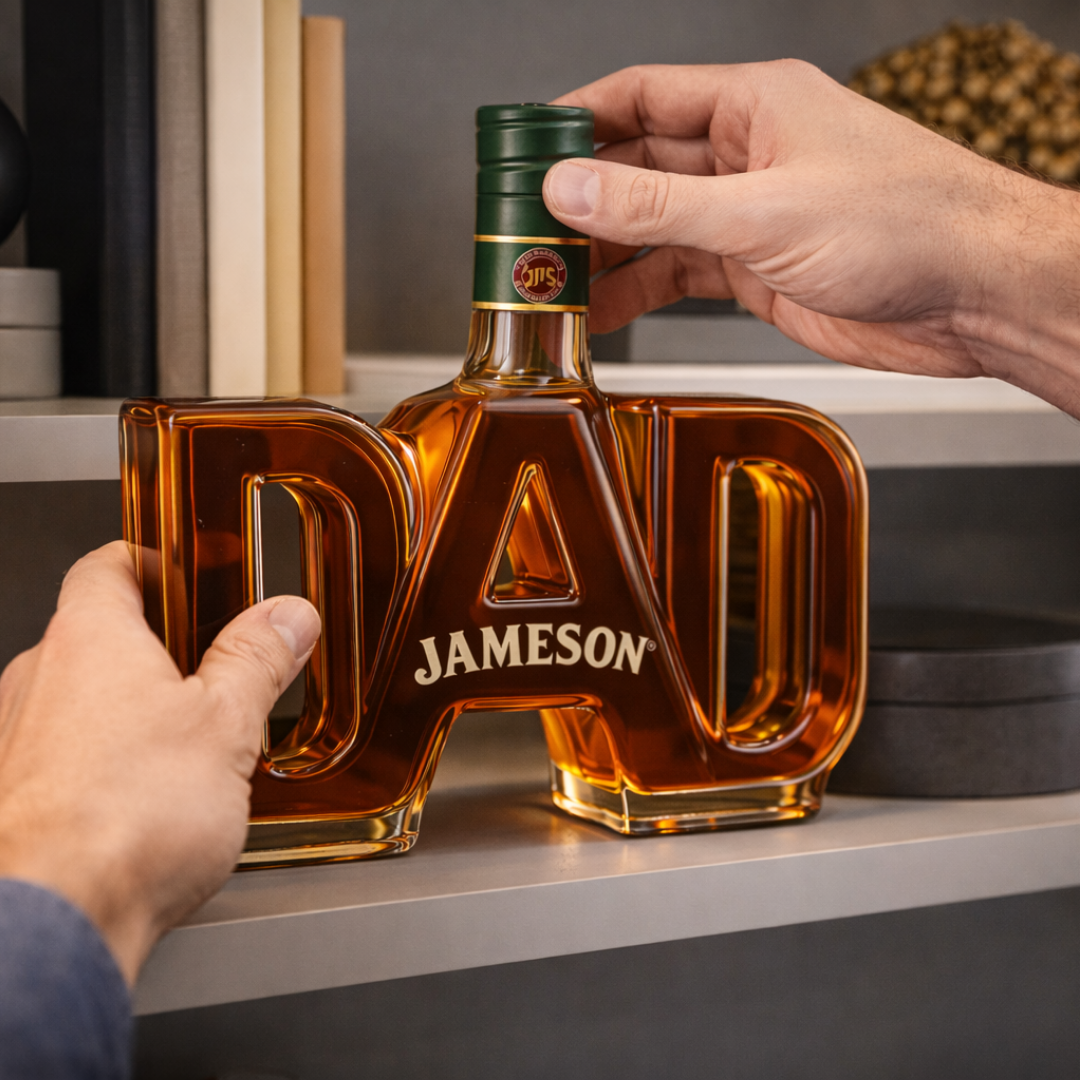 Whiskyflaske Jack Daniel's - Pappa Utgave