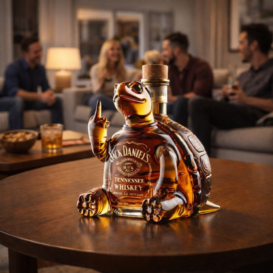 Jack Daniel's Whisky Flaske - Skilpaddeutgave
