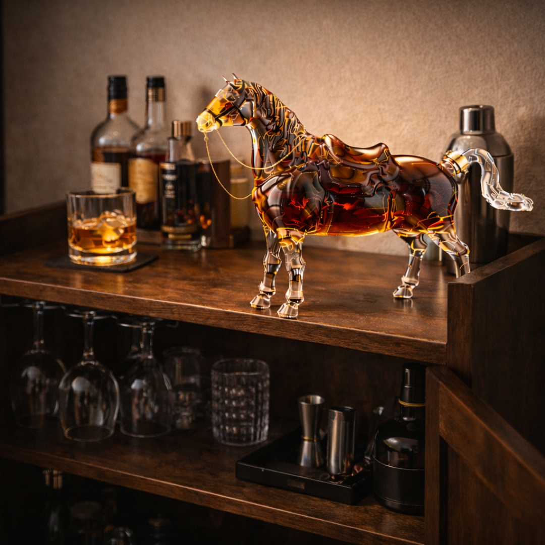 Whiskeyflaske - Hestedisjon