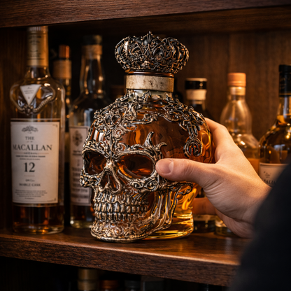 Whiskyflaske - Skulls Utgave