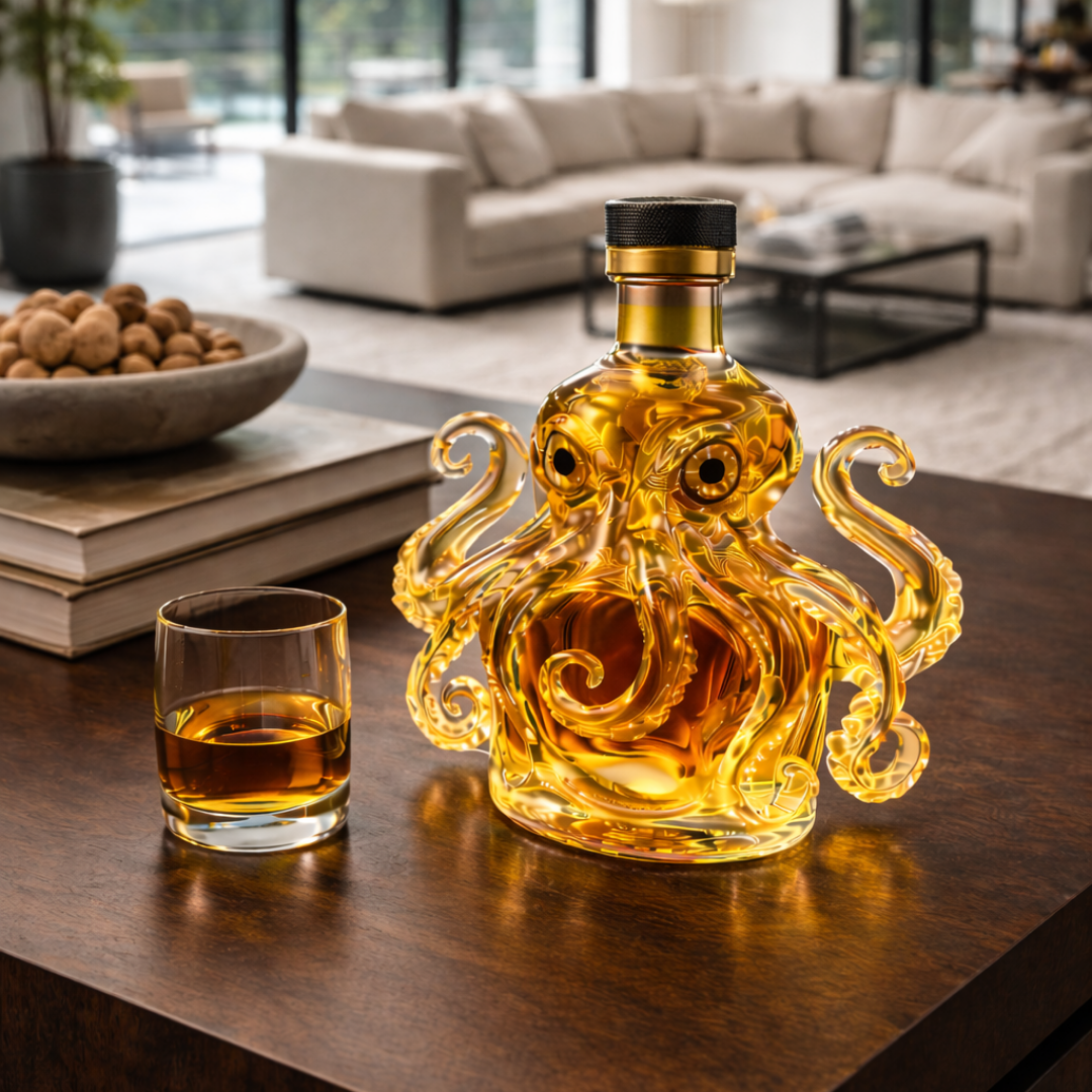 Whiskyflaske - Octopus Edition