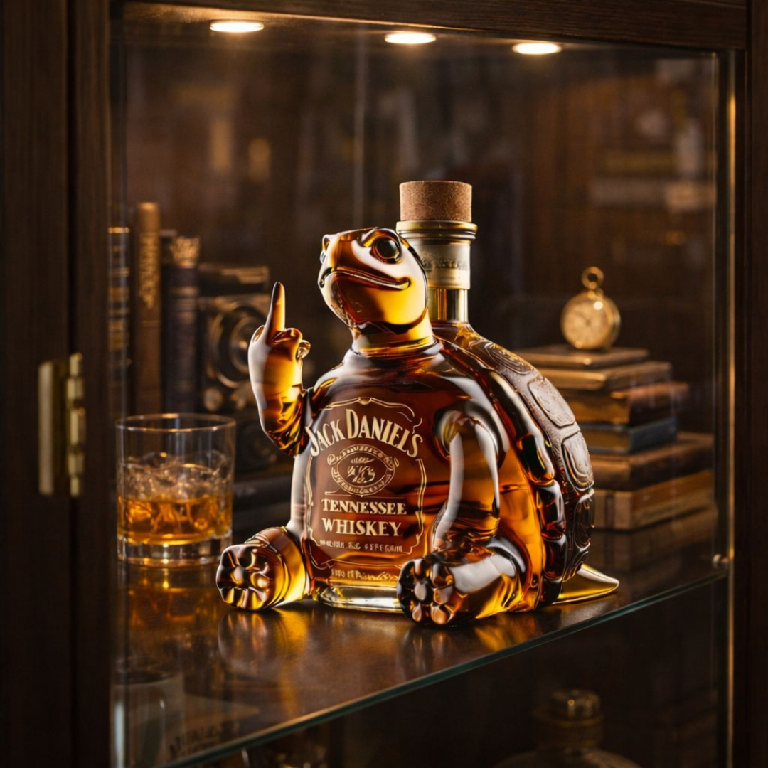Jack Daniel's Whisky Flaske - Skilpadde Utgave
