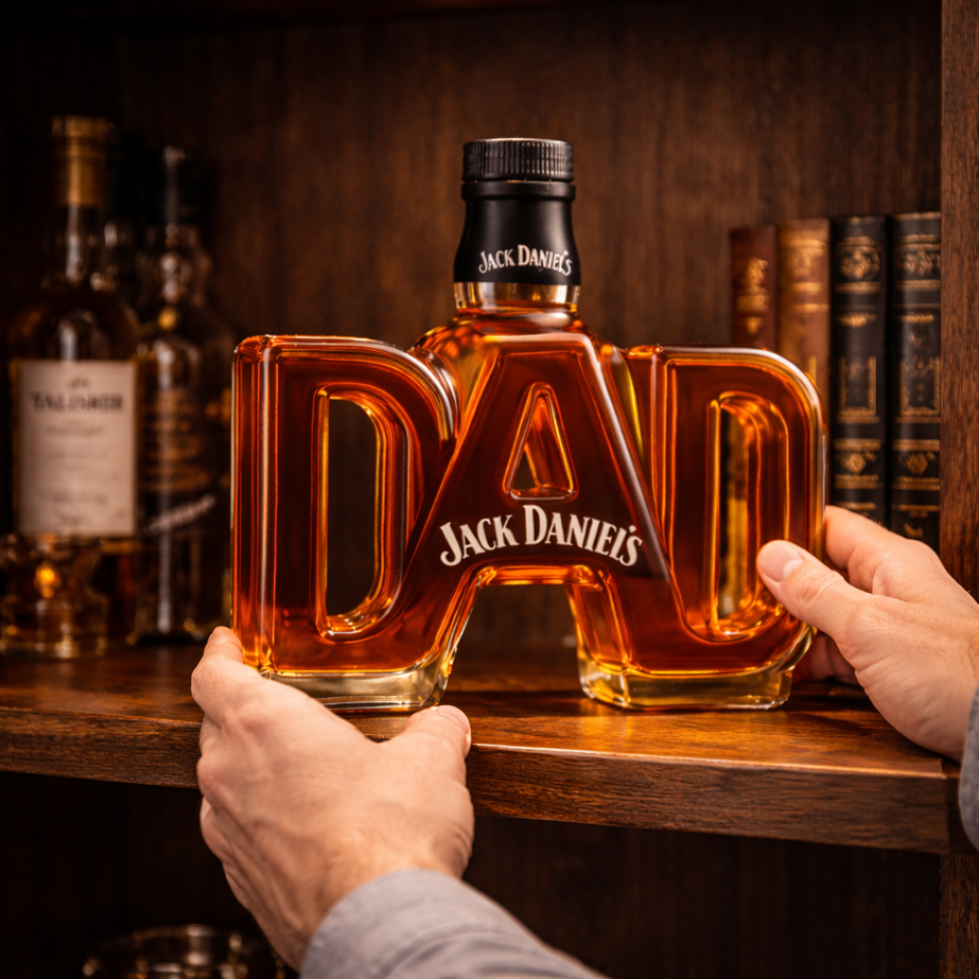 Whiskyflaske Jack Daniel's - Pappa Utgave