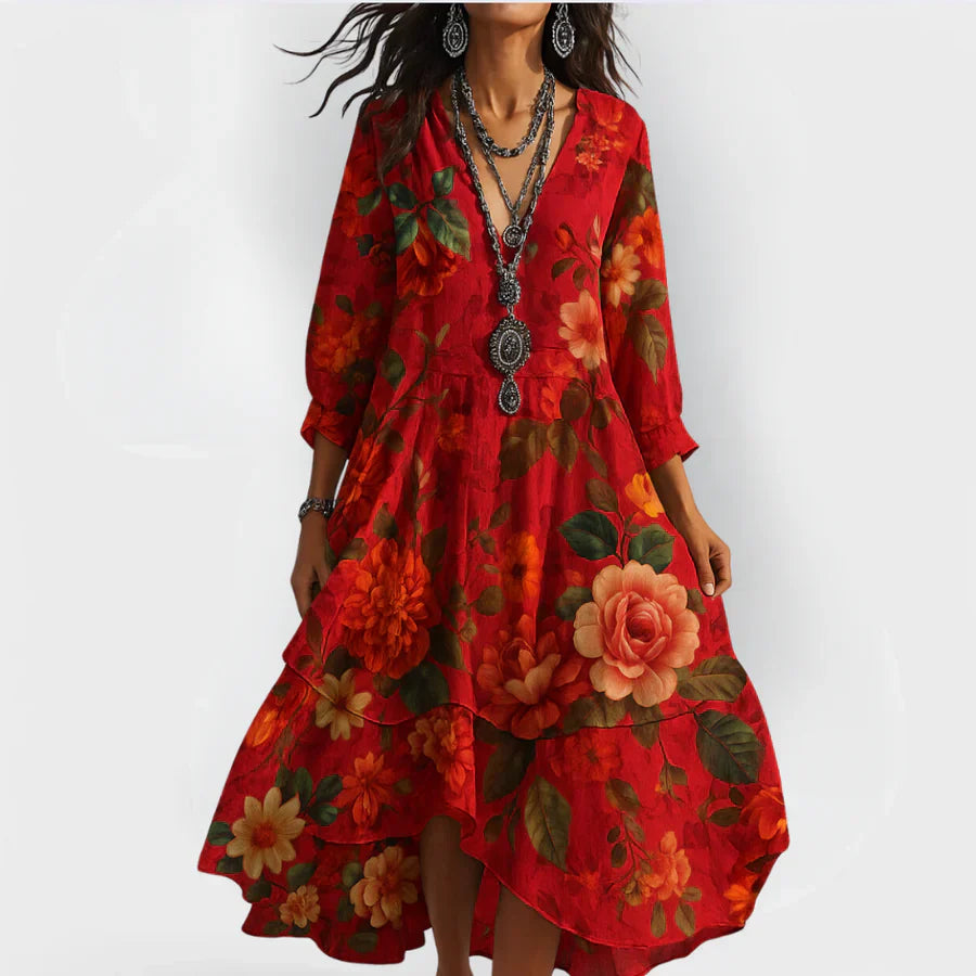 Valery™ Lette Boho Kjole
