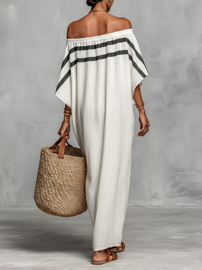 Avelina | Off-Shoulder Kaftan
