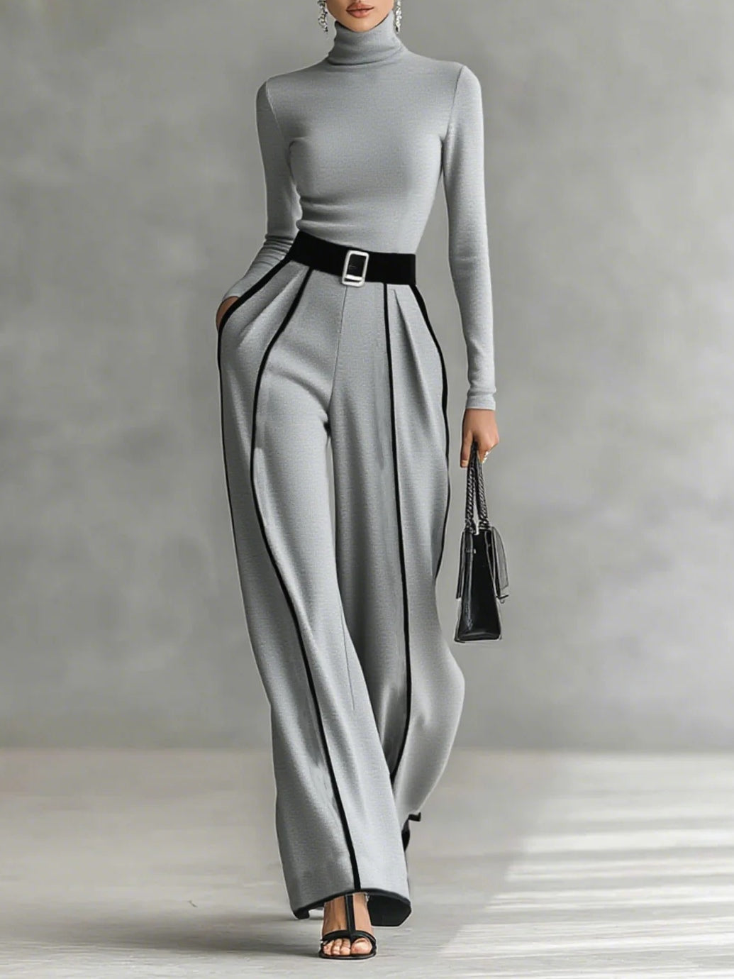 Vera™ || Elegant sett med kontrastdetaljer