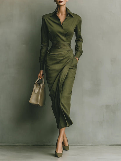Caterina | Elegant Fitted Maxi Kjole