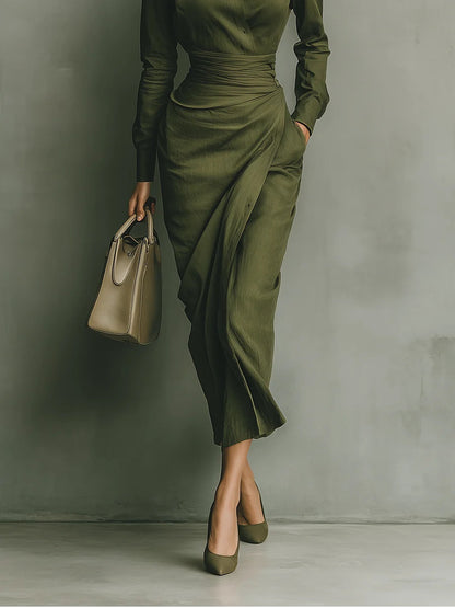 Caterina | Elegant Fitted Maxi Kjole