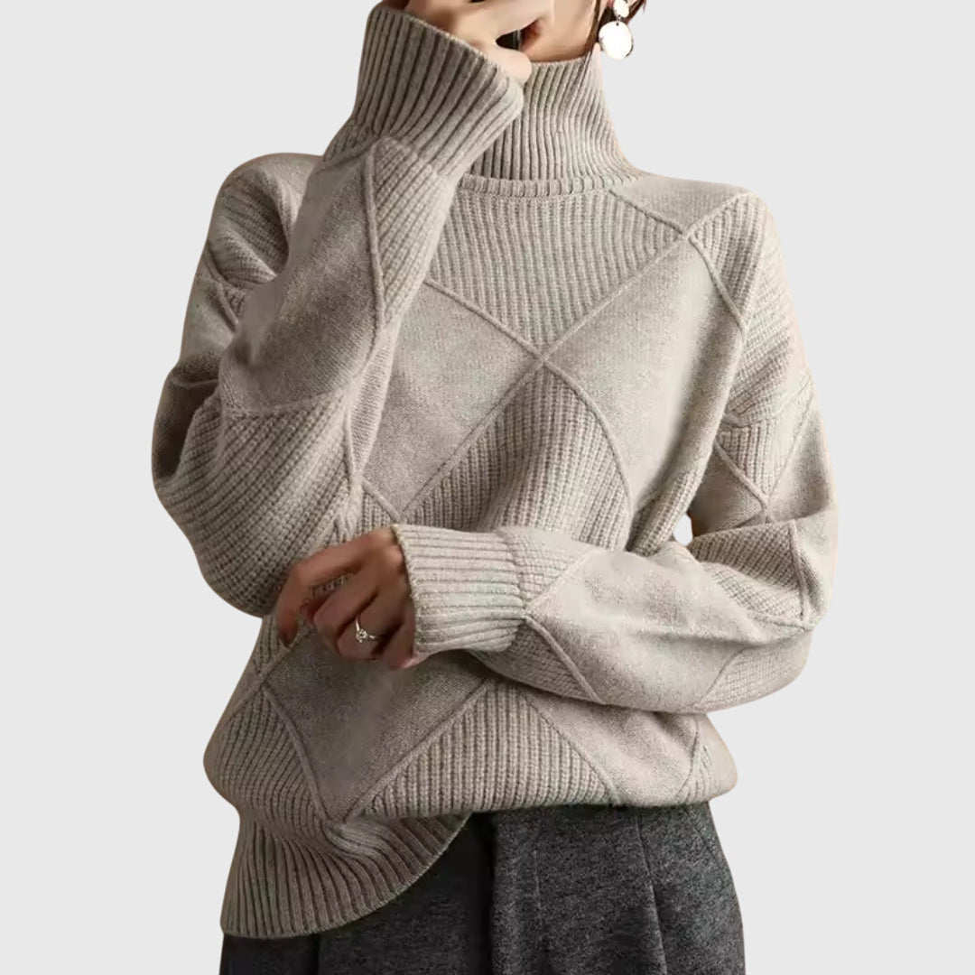 Angela™ | Turtleneck Genser