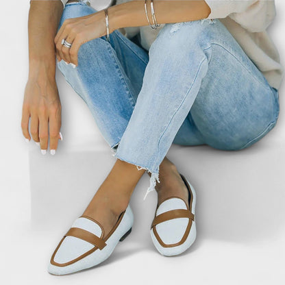 Elowen™ | Retro Avslappet Mokasin