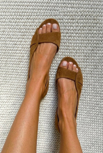 HAZEL | Pehmeät Slingback-sandaalit