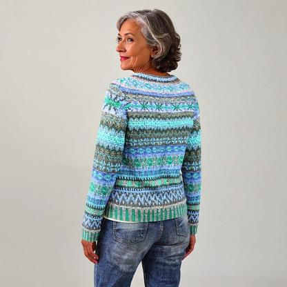 Audrey™| Vintage Islandsk Ullgenser