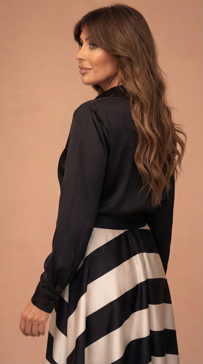 Mila™ | Maxi Stripete Kjole