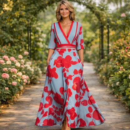 Layla™ | Elegant Kjole i Viskose