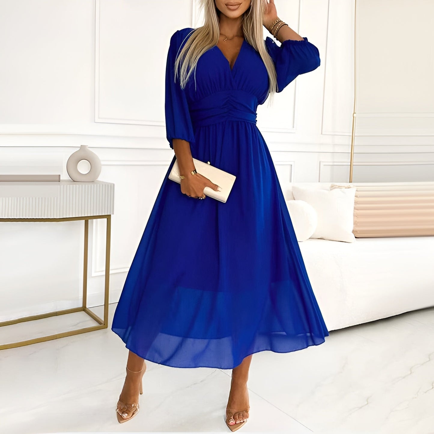Nia | Elegant Wikkelkjole