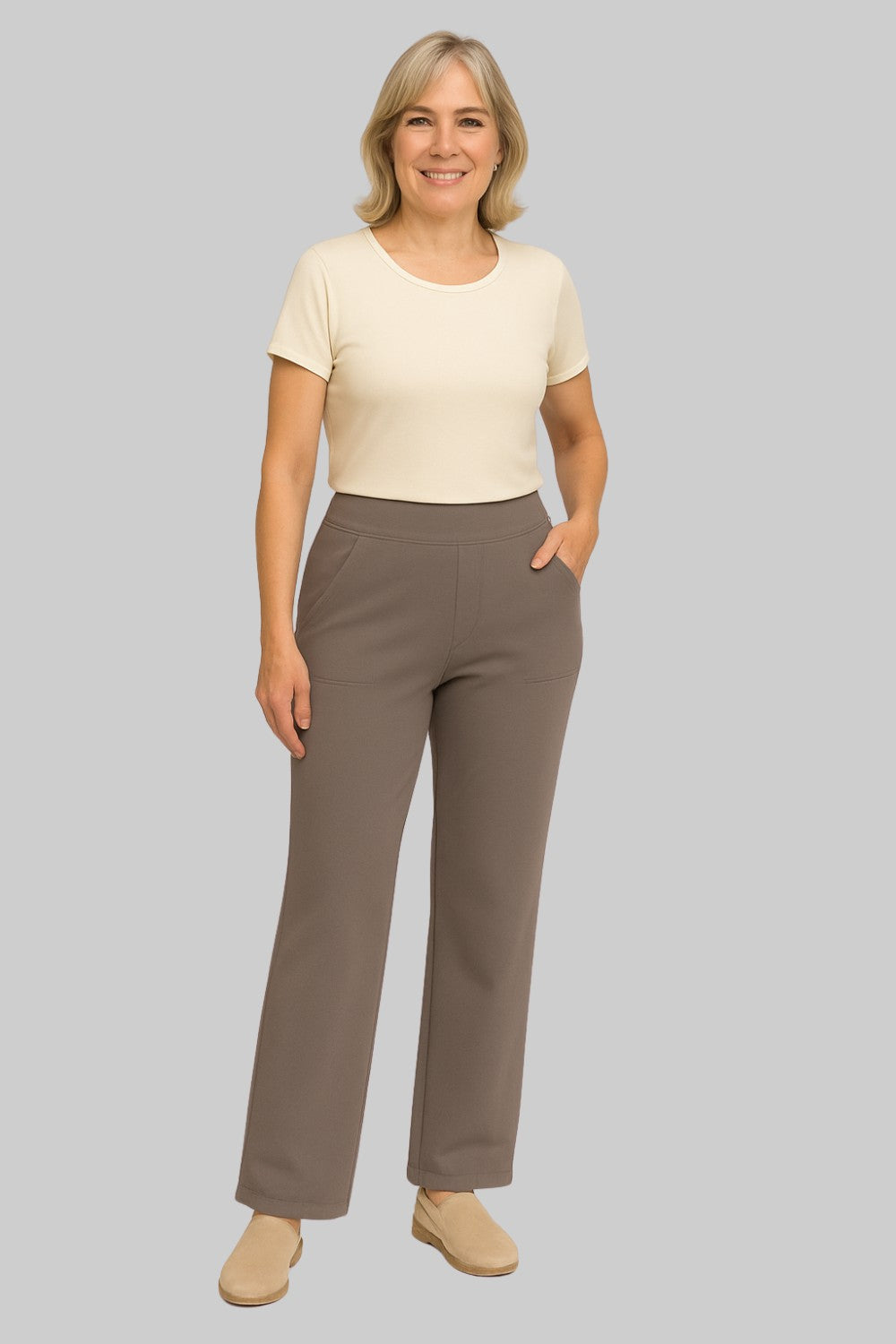 Calista | Elegant bukse i myk jersey